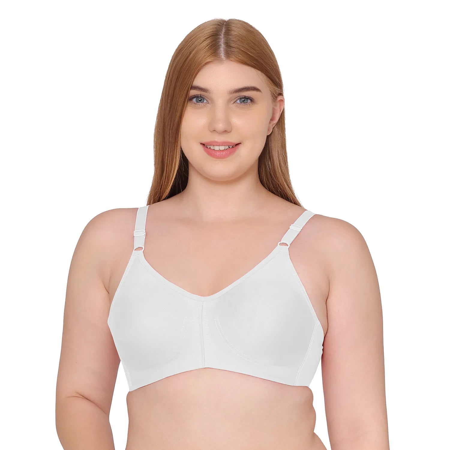 Souminie SEAMLESS Double Layered Full Coverage Non-Wired Cotton
