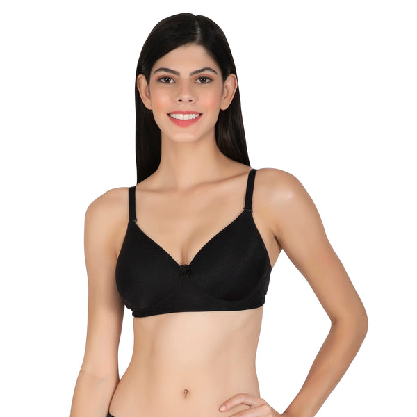 Tweens Medium Padded Non-Wired T-Shirt Bra - Full Coverage, Super Soft, Extra Smooth